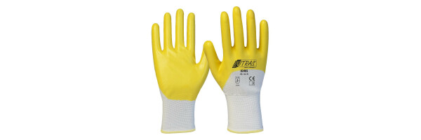 Nitril Handschuhe Gelb & Blau