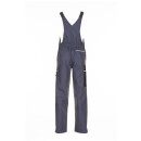 Planam Canvas 320 Latzhose | Farbe grau/schwarz