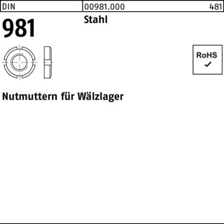Nutmutter DIN 981