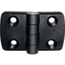 Scharnier H.48mm B.58mm S.8,3mm PA schwarz VORMANN