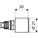 Schell Verlängerung QUICK 20mm · Stecktechnik chrom