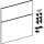 Schubladenfront-Set iCon für WT, 900 mm  GEBERIT
