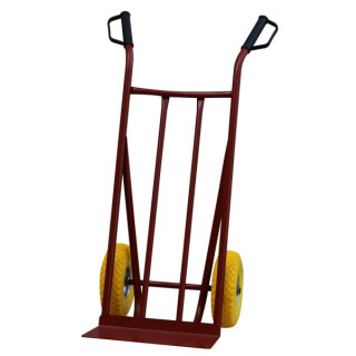 CAPITO Sackkarre 300, schmale Spur, Vollgesch. Räder 260/85 Tragfährigkeitsgrenze: 250kg Schaufelgröße: 415x225mm TÜV-GS
