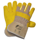 Handschuhe UNIVERSAL Gr.10 naturfarben/gelb PSA II NITRAS