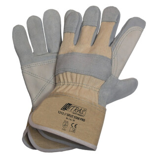 Handschuhe SPLIT STAR PRO Gr.10 naturfarben/grau EN 388 PSA II NITRAS