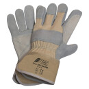 Handschuhe SPLIT STAR PRO Gr.10 naturfarben/grau EN 388...