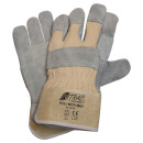 Handschuhe SPLIT STAR V Gr.10 naturfarben/grau EN 388 PSA...