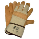 Handschuhe BIOWORKER Gr.10 naturfarben/braun EN 388 PSA...