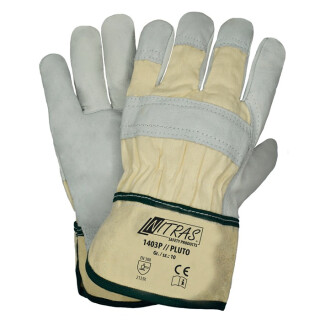 Handschuhe PLUTO Gr.10 naturfarben/grau EN 388 PSA II NITRAS