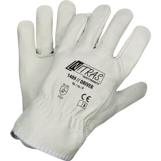 Handschuhe Driver Gr.10 grau EN 388,EN 407 PSA II NITRAS