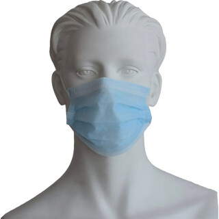 Mund- u.Nasenschutz 4331HY EN14683 TypIIR 3-lagig blau 50 St./ Box