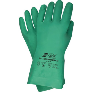 Chemikalienschutzhandschuhe Green Barrier Flex Gr.7-11 grün EN 388,EN 374 PSA III