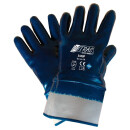 Handschuhe 3440P Gr.9-11 weiß gebleicht/blau EN 388...