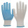 Handschuhe 6100 Gr.6-10 weiß/blau EN 388 PSA II NITRAS