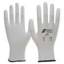 Handschuhe 6210 Gr.6-10 weiß EN 388 PSA II NITRAS