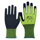 Handschuhe NYLOTEX SOFT HV Gr.7-12 neongelb/schwarz EN...