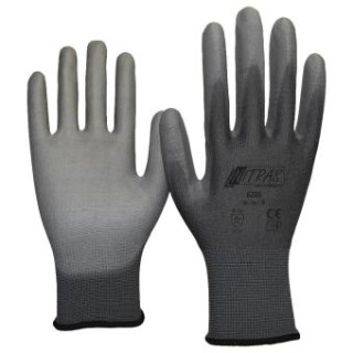 Handschuhe 6205 Gr.6-11 grau EN 388 PSA II NITRAS