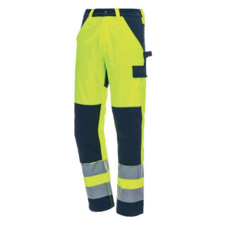 Warnschutzbundhose MOTION TEX VIZ Gr.24-110 neongelb/neonorange NITRAS