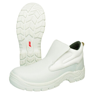Sicherheitsschuh CLEAN STEP MID SL Gr.35-48 weiß S2 SRC EN20345 Kunstleder NITRAS