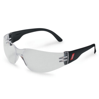 Schutzbrille VISION PROTECT BASIC EN 166 Bügel schwarz/Scheiben klar