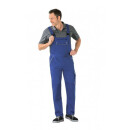 Planam Canvas 320 Latzhose | Farbe kornblau/kornblau