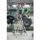 MUNK Günzburger Steigtechnik Stufen-Stehleiter...