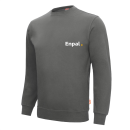 Pullover MOTION TEX LIGHT Gr.XS grau mit Branding