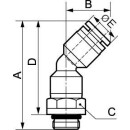 CONEX® 135°-Winkelstück mit metrischem...