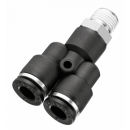 CONEX® Y-Stück mit konischem Außengewinde...