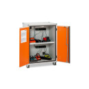 CEMO® Akku-Ladeschrank Premium Plus 8/10 mit Rollen 1-phasig – lockEX