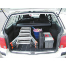 MONTO® Höhenverstellbare Sprossen-Gelenkleiter 4x4 Sprosen TeleMatic®