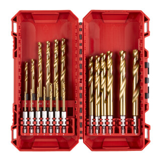 Milwaukee Metallbohrer SWave HSS-G TiN Set 19-tlg.