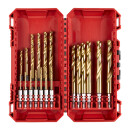 Milwaukee Metallbohrer SWave HSS-G TiN Set 19-tlg.