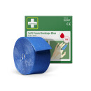 Cederroth Fingerverband Soft Foam Bandage Blue 6 cm x 4,5 m