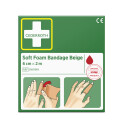Cederroth Fingerverband Soft Foam Bandage Beige 6 cm x 2 m