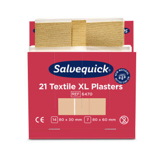 Cederroth Salvequick Textilpflaster, Extragross