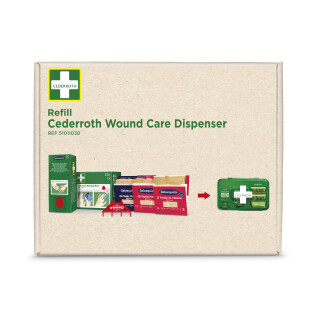 Cederroth Nachfüllpaket für den Wound Care Dispenser
