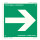Cederroth Schild Richtungspfeil