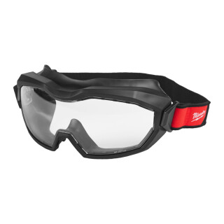 Milwaukee Hoch-Profil-Vollsichtbrille belüftet, klar