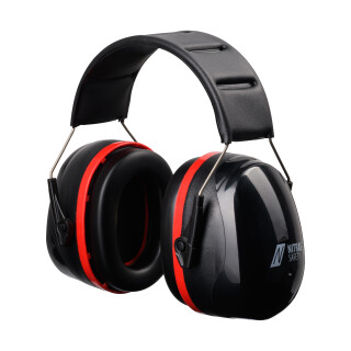 Nitras Kapselgehörschutz Mute Defender Pro rot, 33dB, Einheitsgröße