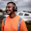 Nitras Kapselgehörschutz Mute Defender Pro rot, 33dB, Einheitsgröße