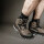 Nitras 7308, Sicherheitsstiefel, halbhoch,Tough Step Mid Fit, Vollleder, braun/schwarz