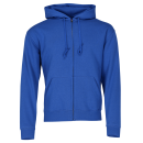 Premium Hooded Sweat Jacked, Fruit of the Loom, Farbe: royal