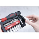 Bit-/Steckschlüsselset ProBuddy Evo 40-tlg.Schlitz/PH/PZD/TX/TX-BO/Knarre/Bits