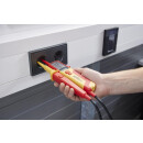 Spannungs-/Durchgangsprüfer 0,5-1000/0,5-1500 V AC/DC CAT III 1000V/CAT IV 600 V WIHA