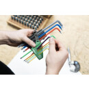 Stiftschlüssel-Set 366F 9-teilig T8 - T40 farbcodiert TORX® ProStar Halter WIHA