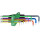 Stiftschlüsselset 366F 9-tlg.T8-T40 farbcodiert TORX® ProStar Hal.WIHA
