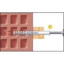Celo Multifunktionsrahmendübel MFR SB 8-60 SSKS, Senkbund, Sechskantschr. mit angepr. Scheibe, galv. verz. | 100 Stück pro Packung