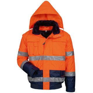 Elysee Volker Warnschutzjacke, orange/marine
