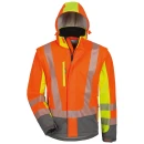 Elysee Atanas Warnschutz-Softshelljacke, orange/gelb/grau